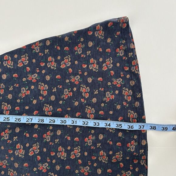 Toad Co Womens Cue Wrap Long Sleeve Dress M Organic Cotton Floral Belted Stretch - Picture 8 of 9